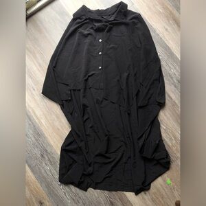 Unisex Costume Black Cape